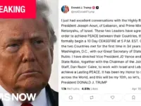 Trump Brokers 10-Day Israel-Lebanon Ceasefire