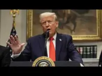 Trump Builds Arch as Support Collapses