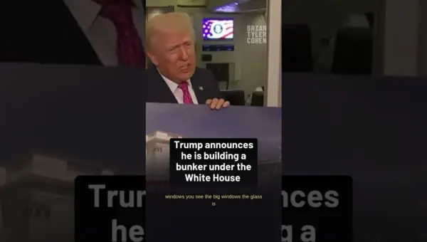 Trump Builds Secret White House Bunker: What’s Under the Ballroom?