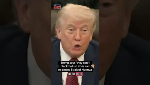 Trump Claims Iran Can’t Blackmail U.S. Amid Talks