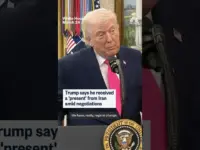 Trump Claims Iran Sent ‘Huge Present’ Amid Talks