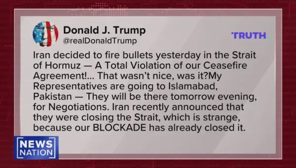 Trump Claims Iran Violated Ceasefire in Hormuz Strait