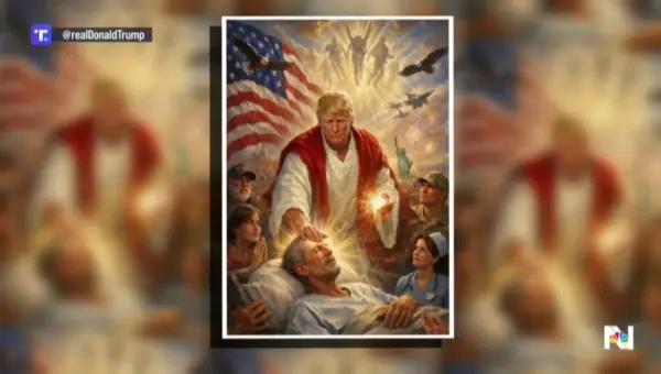 Trump Defends Jesus Christ AI Image Amid Backlash
