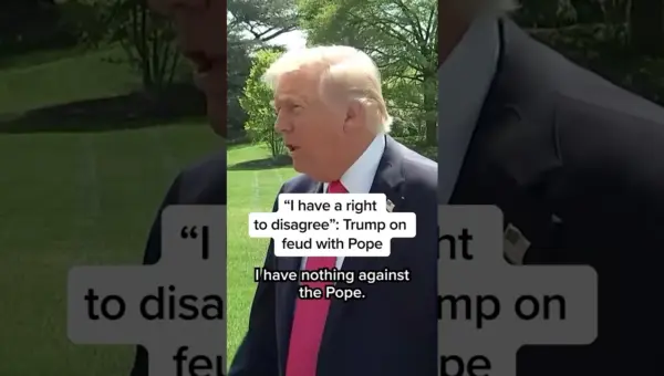 Trump Defends Right to Disagree with Pope Francis