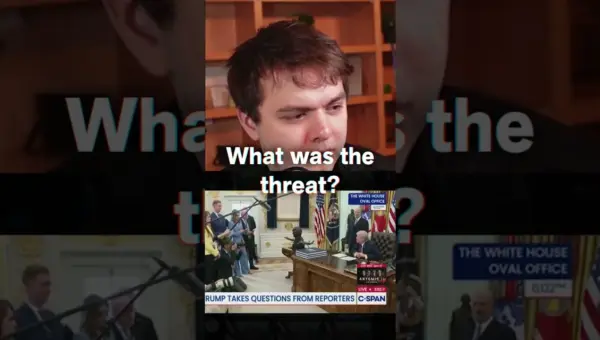 Trump Dismisses Iran Threat, Sparks Reporter Clash