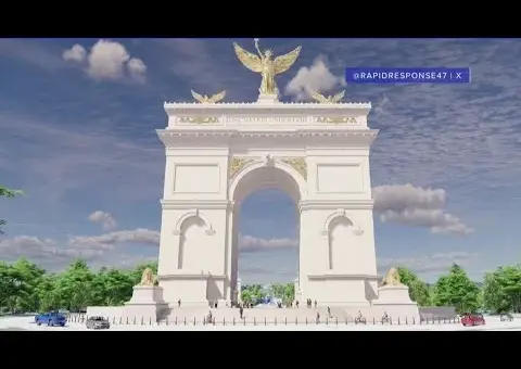 Trump Envisions Grand Archway Near D.C.