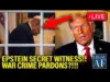 Trump Faces New Epstein Clues, Pardon Rumors