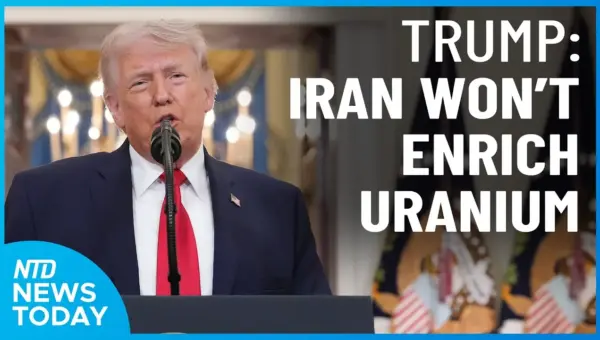 Trump Forces Iran to Yield Enriched Uranium
