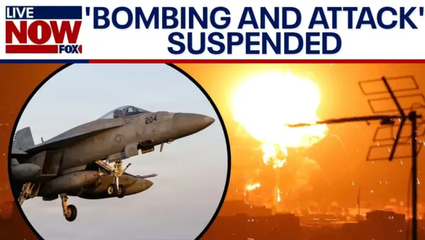 Trump Halts Iran Bombing, Declares ‘Big Day for World Peace’