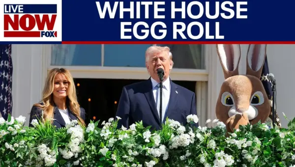 Trump Hosts Easter Egg Roll, Addresses Iran Tensions