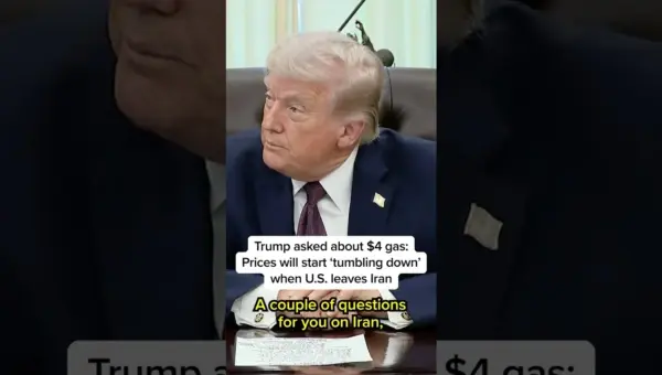 Trump: Iran Exit Will Trigger Fast Gas Price Drop