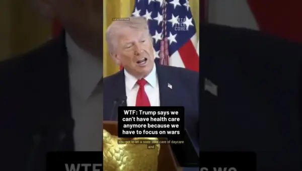 Trump Links Wars to Healthcare Cuts: A Nation’s Priorities Questioned