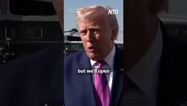 Trump Promises Strait of Hormuz Will Reopen Soon