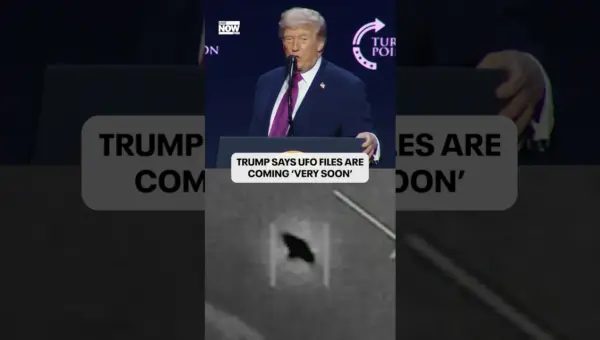 Trump Promises UFO Files Release ‘Very Soon’