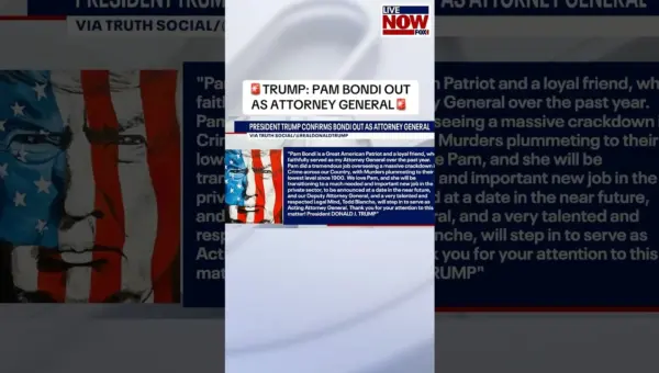 Trump Replaces AG Pam Bondi, Names New Acting Attorney General