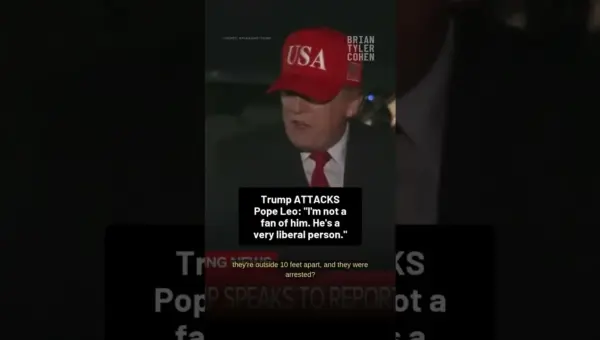 Trump Slams Pope Leo: ‘He Likes Crime,’ Mocks Nuclear Stance