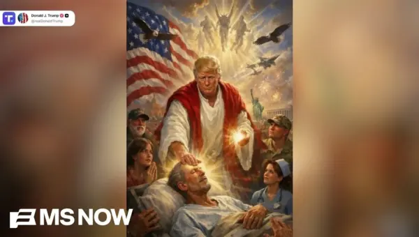 Trump Sparks Outrage With AI Image, Attacks Pope Francis