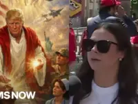 Trump Supporters Upset by ‘AI Jesus’ Post, Iran War