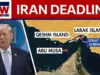 Trump Threatens ‘Hell’ on Iran Over Strait of Hormuz