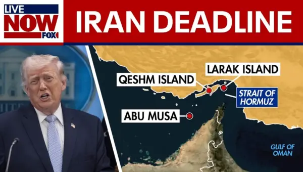 Trump Threatens ‘Hell’ on Iran Over Strait of Hormuz
