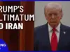 Trump Threatens Iran: Strait of Hormuz Deadline Looms