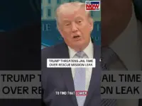 Trump Threatens Jail for Reporter Over Leaked Source