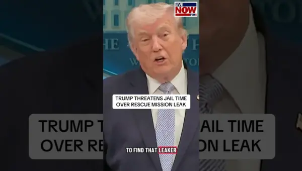 Trump Threatens Jail for Reporter Over Leaked Source