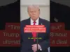 Trump Ultimatum: Iran Faces 48 Hours to Strike Deal