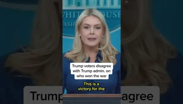 Trump Voters Doubt Admin’s Iran War Victory Claims