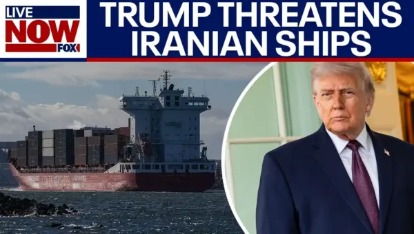 Trump Vows Action on Iran Warships Amid Tensions