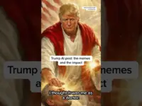 Trump’s AI Post Sparks Meme Frenzy, Faces Legal Scrutiny