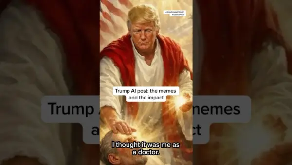 Trump’s AI Post Sparks Meme Frenzy, Faces Legal Scrutiny