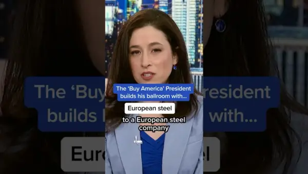 Trump’s Ballroom Built With Foreign Steel, Not ‘Buy America’