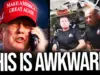 Trump’s Call to Astronauts Creates Cringe-Worthy Silence
