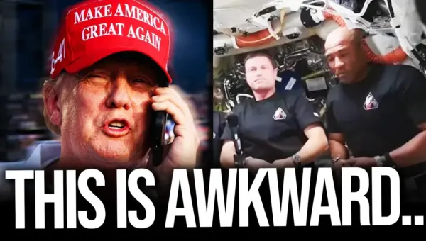 Trump’s Call to Astronauts Creates Cringe-Worthy Silence