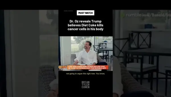 Trump’s Diet Soda Belief: Cancer Cure or Dangerous Delusion?