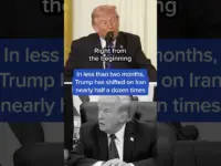 Trump’s Iran Stance Shifts Repeatedly Amid War