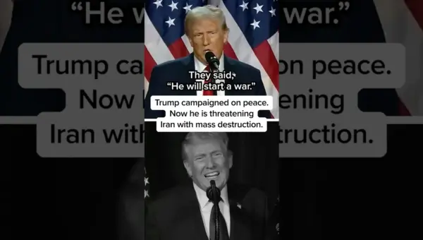 Trump’s Iran Threat Sparks Concern Over Campaign Promises