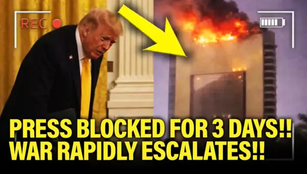 Trump’s Iran War Backfires, He Hides from Press