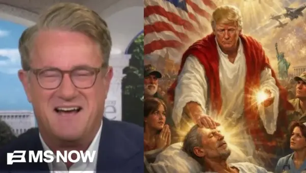 Trump’s ‘Jesus’ Image Sparks Outrage, Laughter