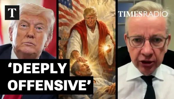 Trump’s Jesus Image Sparks Outrage, Raises Character Questions