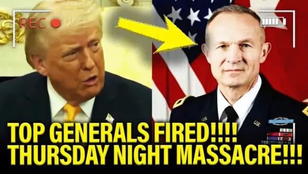 Trump’s Purge: Generals Fired Amidst Escalating Iran Conflict