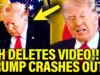 Trump’s Speech Crumbles: White House Deletes Video
