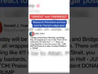 Trump’s Vulgar Easter Post Sparks Anchor Outrage