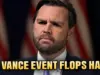 Turning Point USA’s Vance Event Flop Sparks Wild Excuses