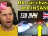 UK City Car Chase: Narrow Streets, High Stakes, American Shock