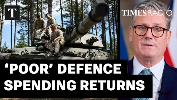 UK Defense Spending Trails 1980s Levels in Value