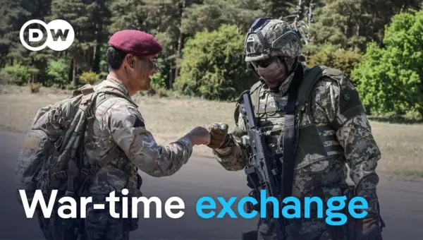 Ukraine Soldiers Share Combat Secrets with British Army