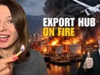 Ukraine Strikes Russian Oil Port, Crippling Exports