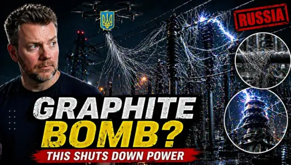Ukraine Uses ‘Graphite Bombs’ to Blackout Russia